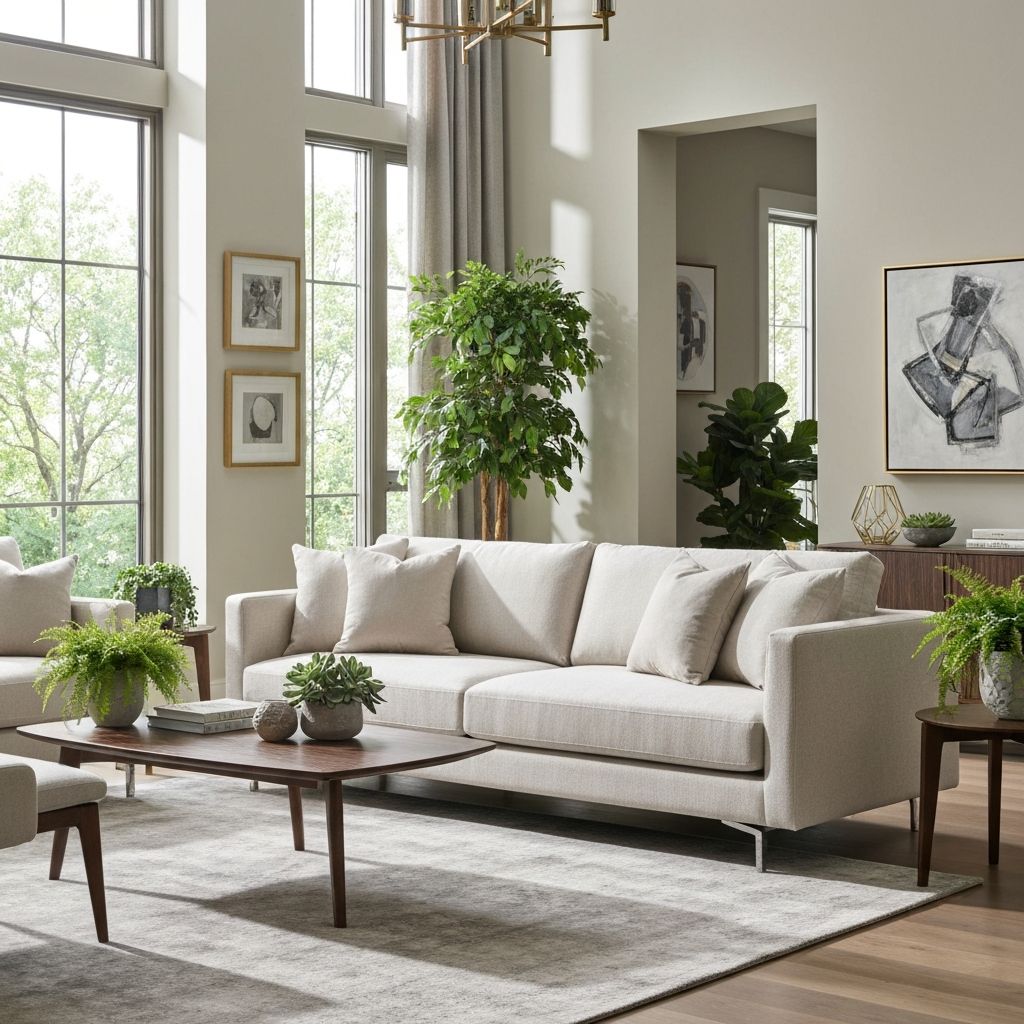 Modern Minimalist Sofa view 4